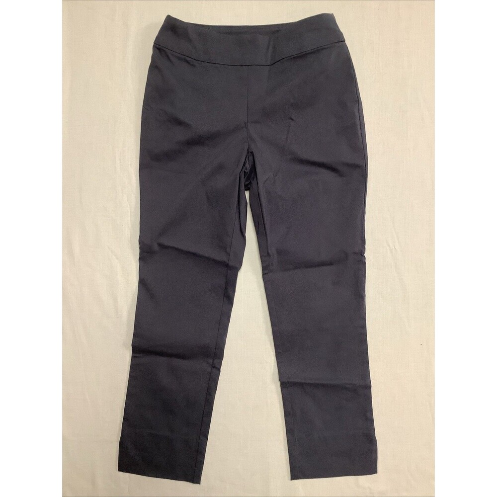 Marla Wynn’s 8P Pull On Slit Ankle Blue Gray Women’s Pants